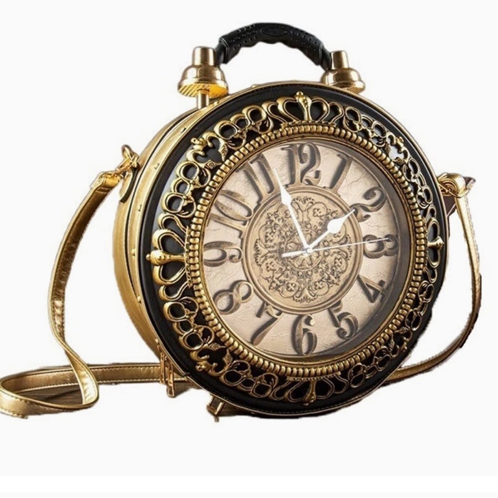 Vintage Clock Purse
